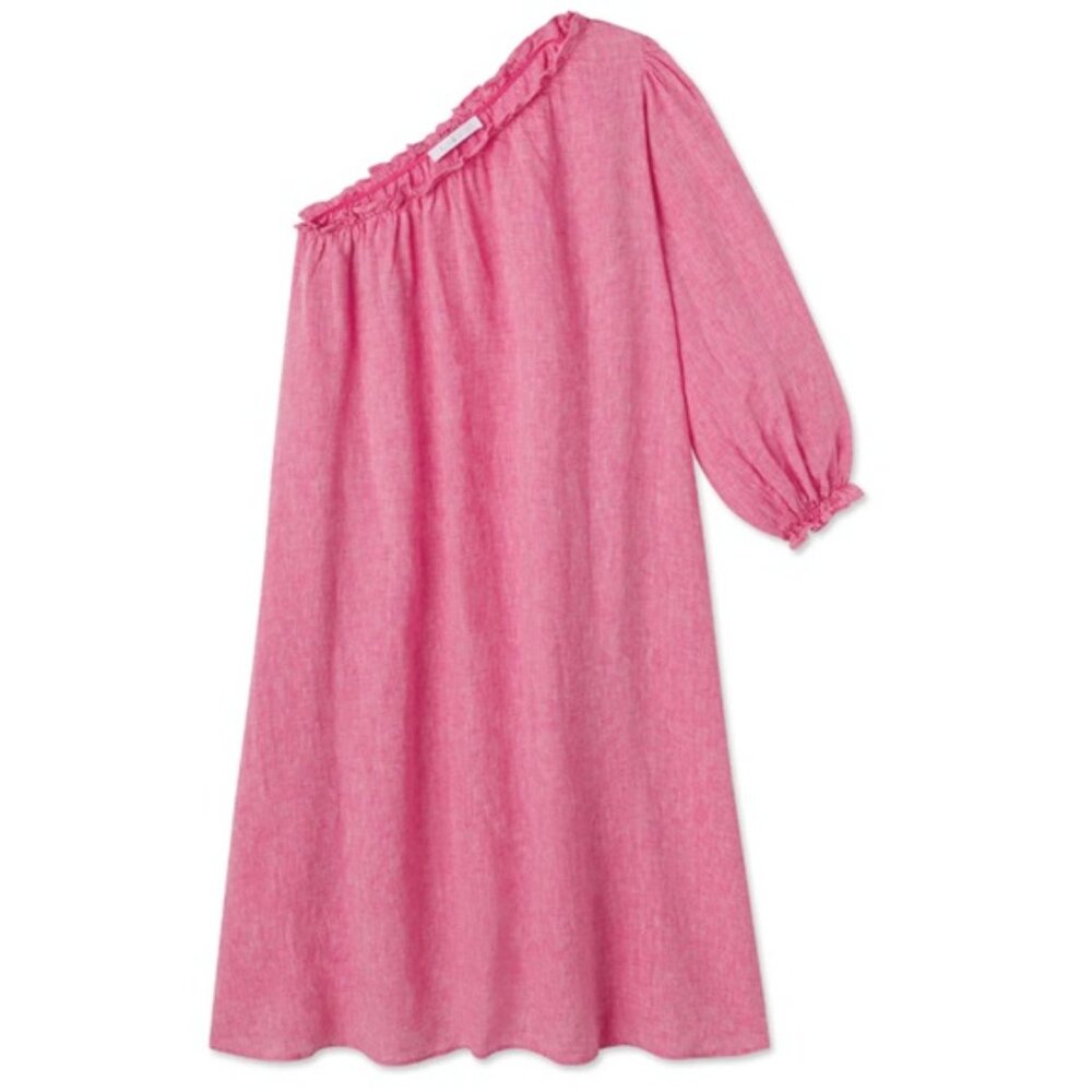 LAKE Milly Linen Midi Dress Size Small
